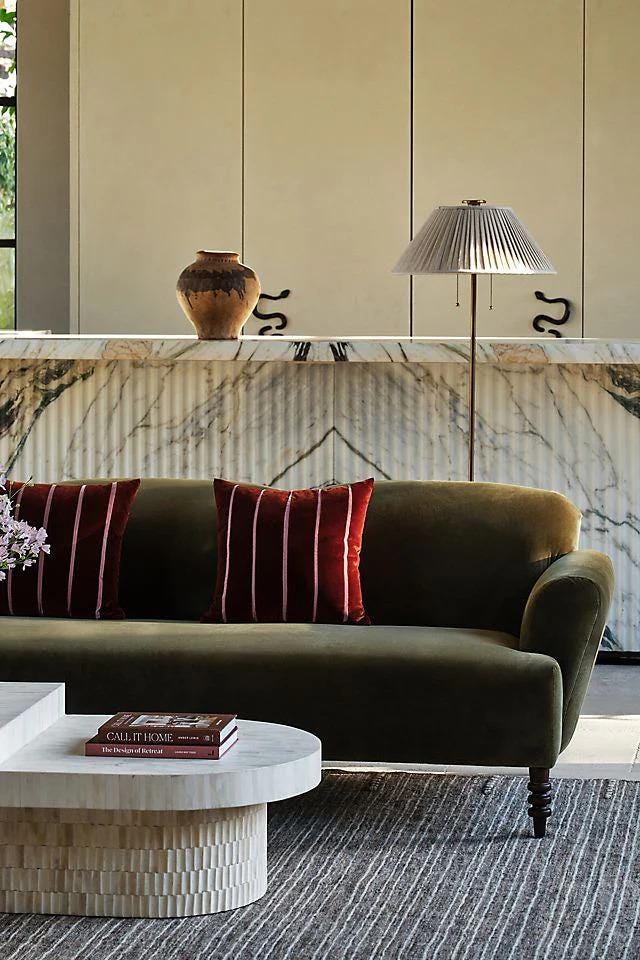 Blanch Tiered Oval Coffee Table – Handmade Luxury Bone Inlay Furniture