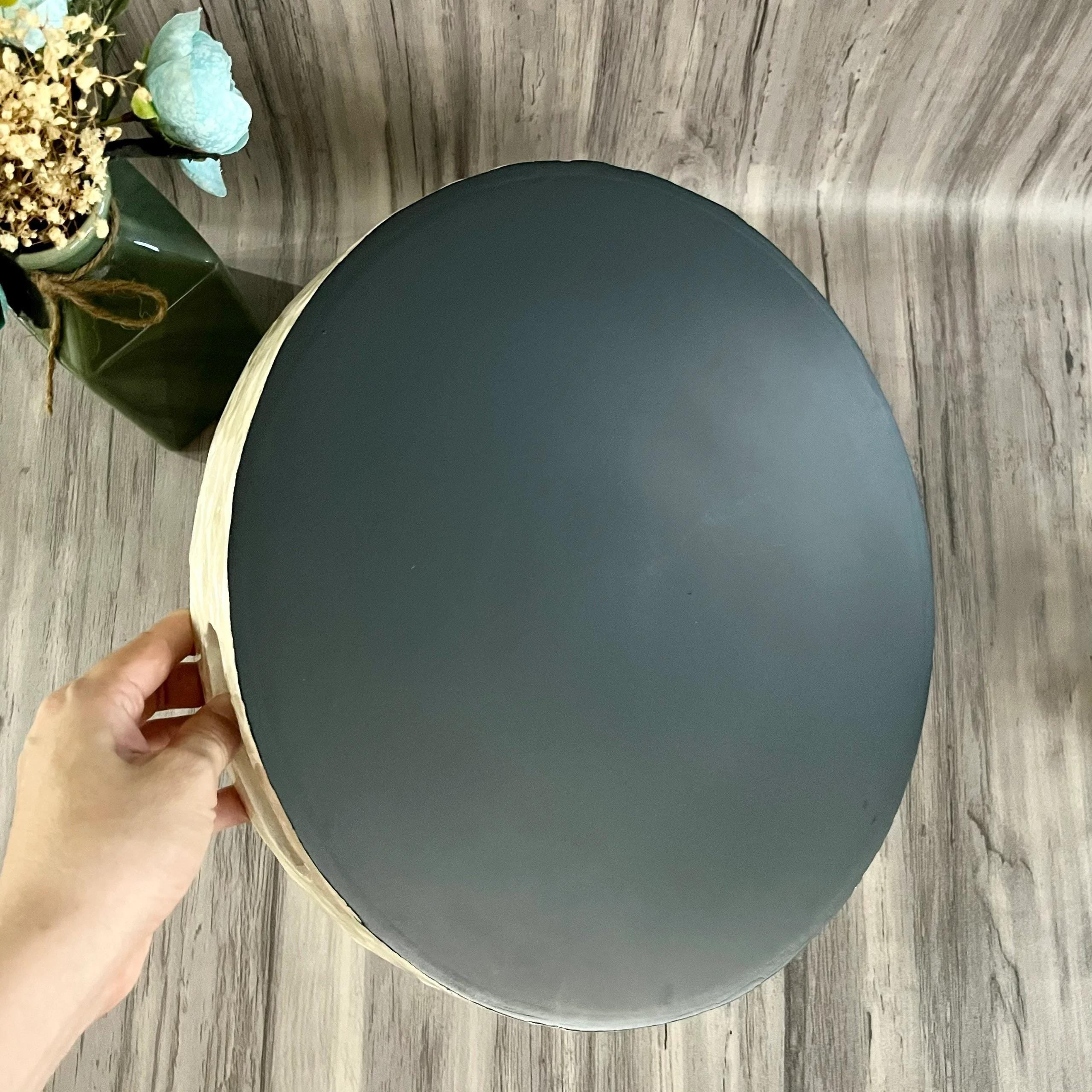 Mother of Pearl Mosaic Round Tray Handmade Home Decor