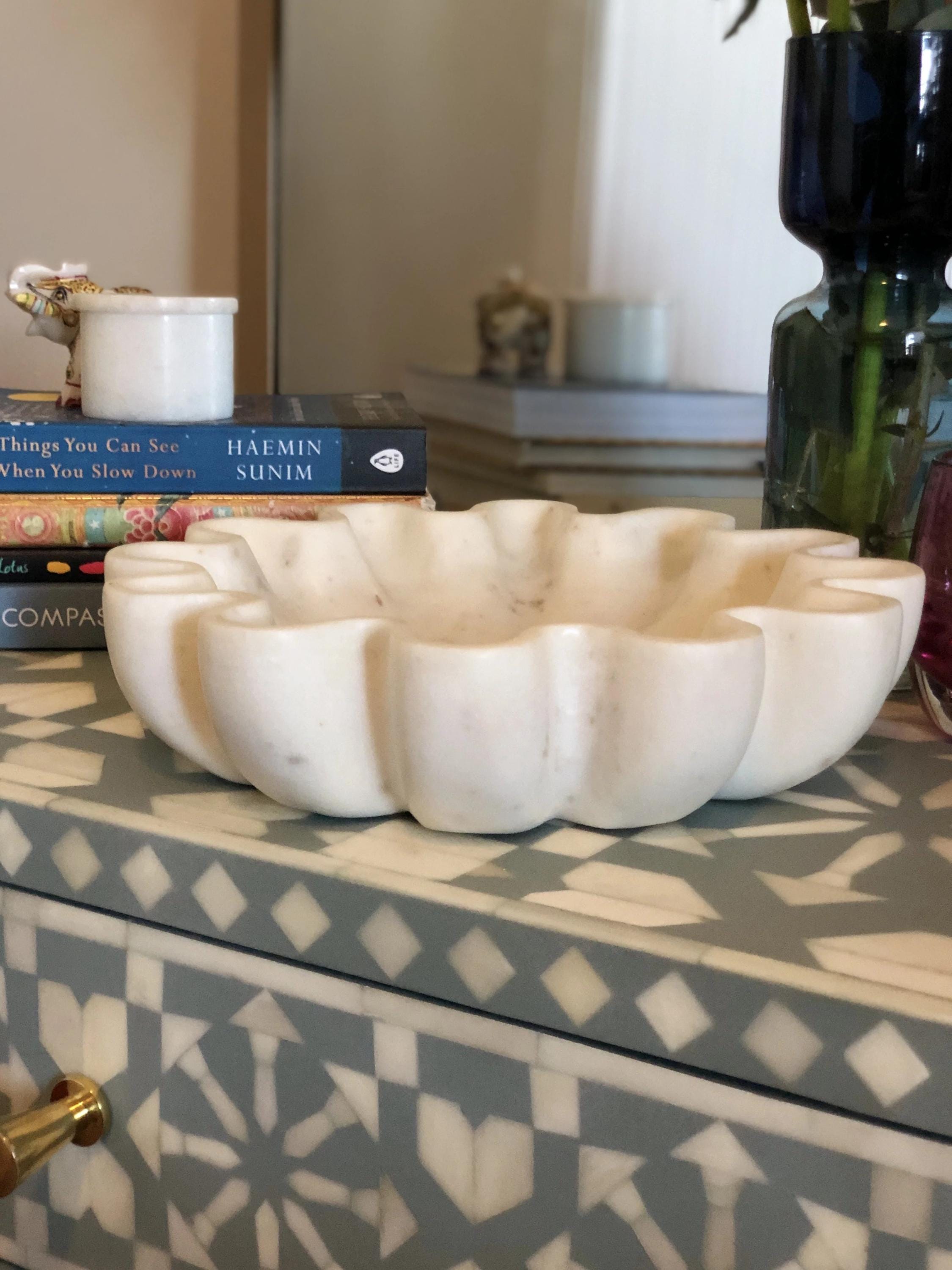 Moroccan Pattern Bone Inlay bedside Handmade Nightstand unique