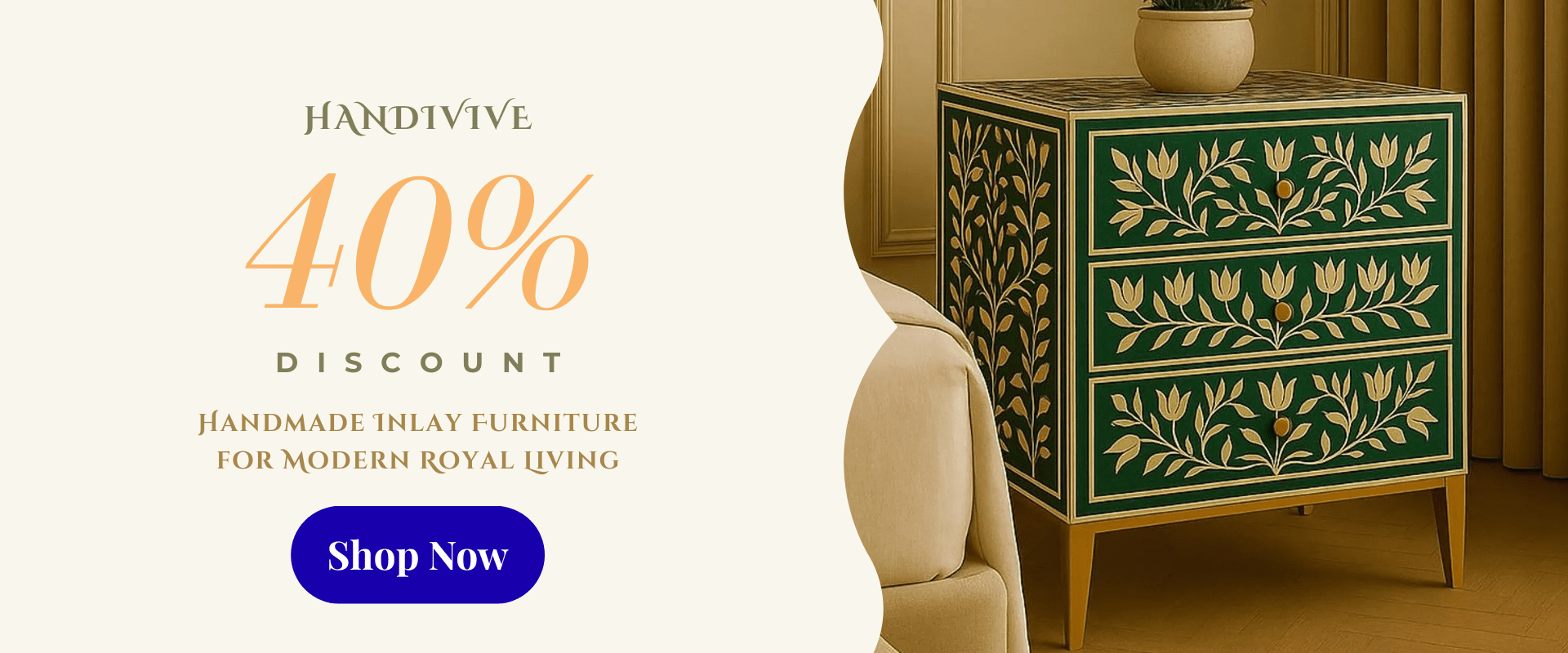 Handmade Inlay Furniture for Modern Royal Living
